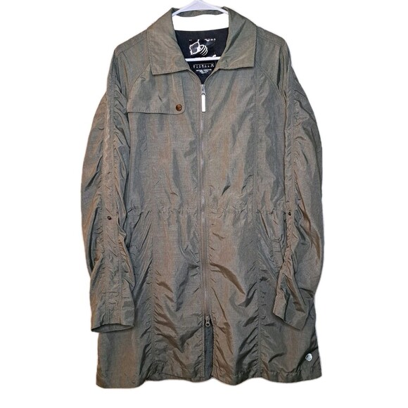 MPG Jackets & Blazers - MPG Women Rain Coat Green Lightweight Size XL Breathable Zip Parka Green